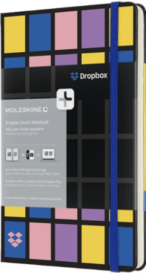 Moleskine Dropbox Smart zápisník L, čistý, tvrdý