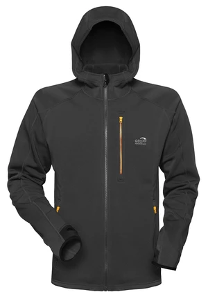 Geoff anderson bunda z mikro fleece hoody 3 černá-velikost m