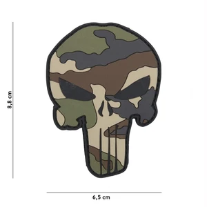 Nášivka Punisher 101INC® – French Camo (Barva: French Camo)