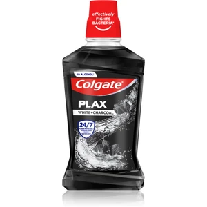 Colgate Plax Charcoal ústna voda proti zubnému povlaku a pre zdravé ďasná bez alkoholu 500 ml