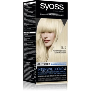 Syoss Intensive Blond odfarbovač na zosvetlenie vlasov odtieň 13-5 Platinum Lightener 2x50 ml