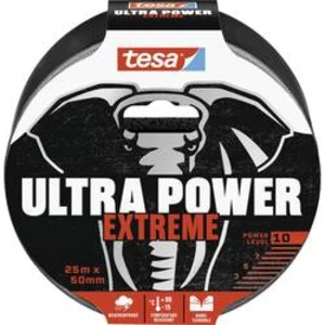 Instalatérská izolační páska tesa ULTRA POWER EXTREME 56623-00000-00, (d x š) 25 m x 50 mm, černá, 1 ks