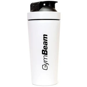 GymBeam Šejkr Steel sportovní šejkr barva White 739 ml