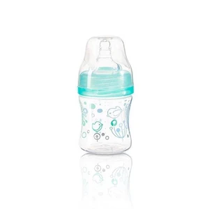 BABYONO Fľaša antikoliková Klasik mint 120 ml 0 m+