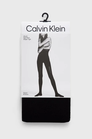 Pančuchové nohavice Calvin Klein čierna farba, 701218758