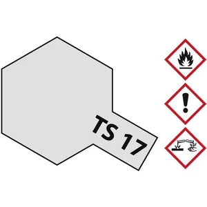 Tamiya akrylová farba hliník, strieborná TS-17 nádoba so sprejom 100 ml