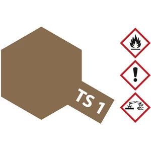 Tamiya akrylová farba červená, hnedá TS-1 nádoba so sprejom 100 ml