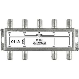 Schwaiger VTF8848 satelitný rozdeľovač osemnásobný 5 - 2400 MHz