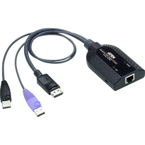 ATEN KVM káblový adaptér [1x USB 2.0 zástrčka A, zástrčka DisplayPort - 1x RJ45 zásvuka]