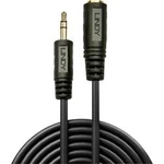 Jack audio prodlužovací kabel LINDY 35653, 3.00 m, černá