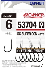 Owner háček  s očkem cutting point 53704-velikost 10/ 9ks