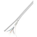 Ethernetový síťový kabel CAT 5e TRU COMPONENTS CCA, SF/UTP, 8 x 2 x 0.196 mm², bílá, 100 m