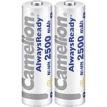 Akumulátor AA Ni-MH Camelion AlwaysReady, 2500 mAh, 1.2 V, 2 ks