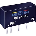 DC/DC měnič Recom RE-2405S, vstup 24 V/DC, výstup 5 V/DC, 200 mA, 1 W