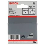 Sponky do sponkovačky z tenkého drátu, typ 59 - 10,6 x 0,72 x 6 mm 1000 ks Bosch Accessories 2609200239