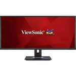 LED monitor Viewsonic VG3456, 86.4 cm (34 palec),3440 x 1440 Pixel 5 ms, VA LED DisplayPort, HDMI™, LAN (až 1 Gbit/s), USB-C™, USB 3.2 Gen 1 (USB 3.0)