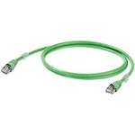 Síťový kabel RJ45 Weidmüller 1166020100, CAT 5, SF/UTP, 10.00 m, zelená