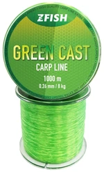 Zfish vlasec green cast carp line - 0,34 mm 1000 m