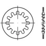 Podložky ozubené TOOLCRAFT 1067163, N/A, vnější Ø: 18 mm, vnitřní Ø: 10.5 mm, 1000 ks