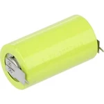 Speciální akumulátor Panasonic KR1800SCE PRINT 1/1, Sub-C, pájecí kolíky ve tvaru U, Ni-Cd, 1.2 V, 1800 mAh