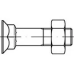 Zápustné šrouby se čtyřhranem TOOLCRAFT 111779, N/A, M10, 30 mm, ocel, 200 ks