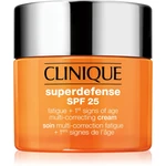 Clinique Superdefense™ SPF 25 Fatigue + 1st Signs Of Age Multi-Correcting Cream krém proti prvním známkám stárnutí pro suchou a smíšenou pleť SPF 25 5