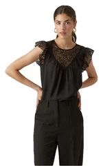 Vero Moda Dámský top VMPURA Regular Fit 10295688 Black S