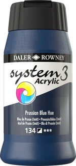 Daler Rowney System3 Farba akrylowa Prussian Blue Hue 500 ml 1 szt