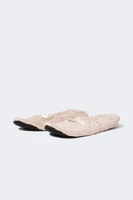 DEFACTO Women's Flat Sole House Slippers