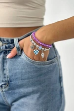 Bracelet purple