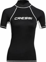 Cressi Rash Guard Lady Short Sleeve Camisa Black/White S