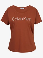 Calvin Klein Jeans Triko Hnědá