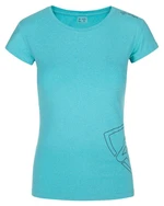 Women's functional T-shirt KILPI LISMAIN-W turquoise