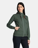 Women's crewneck sweatshirt Kilpi TARALI-W Dark green