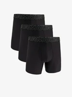 Under Armour M UA Perf Tech Mesh 6in Boxerky 3 ks Černá