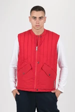 Tommy Hilfiger Vest - STRETCH QUILTED VEST red