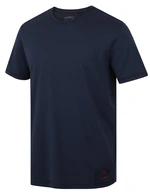 Men's cotton T-shirt HUSKY Tee Base M dark blue