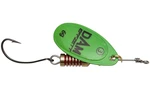 Dam třpytka effzett spinner with single hooks sinking green - velikost 2 hmotnost 4 g