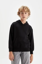 DEFACTO Boys Hooded School Sweatshirt