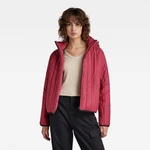 G-STAR Jacket - Meefic vertical quilted jacket wmn red