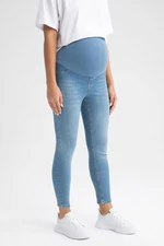 DEFACTO Skinny Fit High Waist Straight Leg Long Maternity Trousers