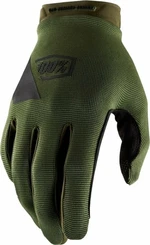 100% Ridecamp Gloves Army Green/Black XL Rękawice kolarskie