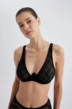 DEFACTO Fall In Love Lace Padless Underwire Bra