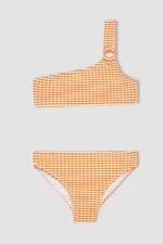 DEFACTO Girl's Checkered Bikini Set