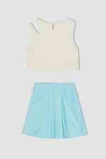 DEFACTO Girl's Athlete Skirt 2-Piece Set