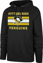 Pittsburgh Penguins NHL Burnside Distressed Hoodie Black L Mikina