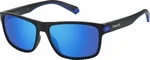 Polaroid PLD 2121/S 5X/0VK Matte Black/Blue Gafas deportivas