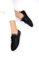 Soho Black Unisex Sneakers 19149