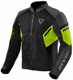 Rev'it! Jacket GT-R Air 3 Black/Neon Yellow M Kurtka tekstylna