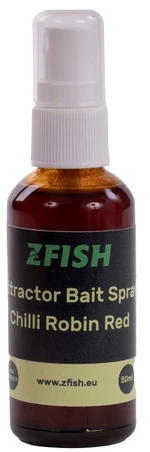 Zfish sprej attractor bait spray 50 ml - chilli robin red